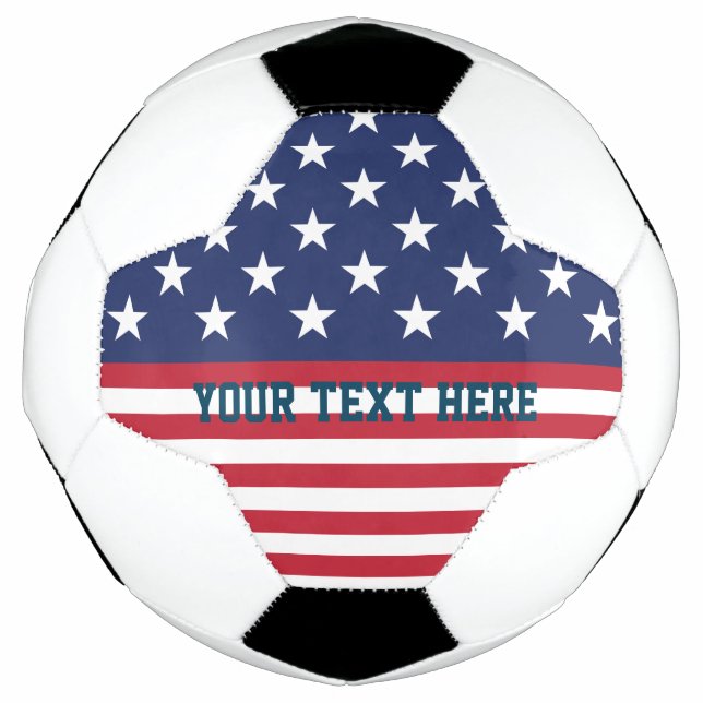 USA flag America American Soccer Football Game (Front)