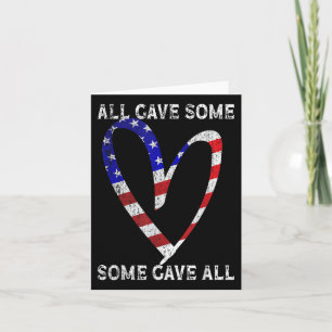 Usa Flag American Patriotic Heart Armed Forces Card
