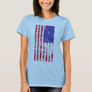 USA Flag American vintage u.s.a t-shirt design