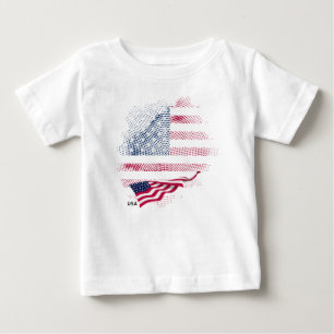 USA flag Baby T-Shirt