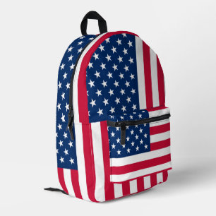 USA Flag Backpack American Patriotic