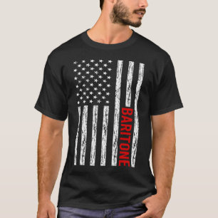 USA Flag Baritone T-Shirt