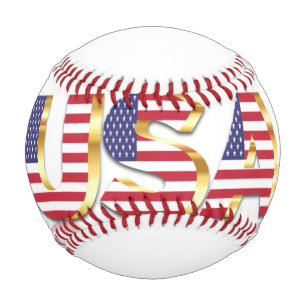 USA Flag Baseball Patriotic