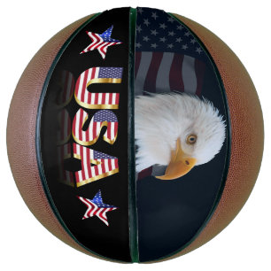 Usa flag basketball