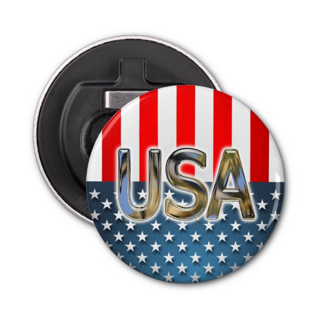 USA Flag Bottle Opener (Front)