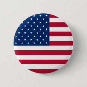 USA Flag Button
