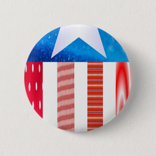 USA Flag Button