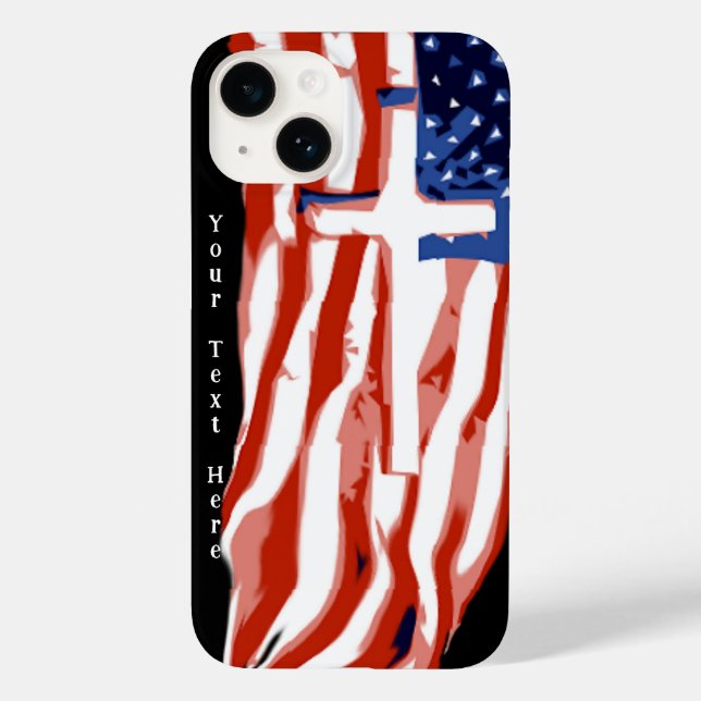 USA Flag (C)  Case-Mate iPhone Case (Back)