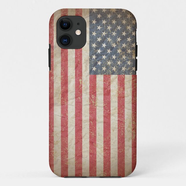 USA Flag Case-Mate iPhone Case (Back)