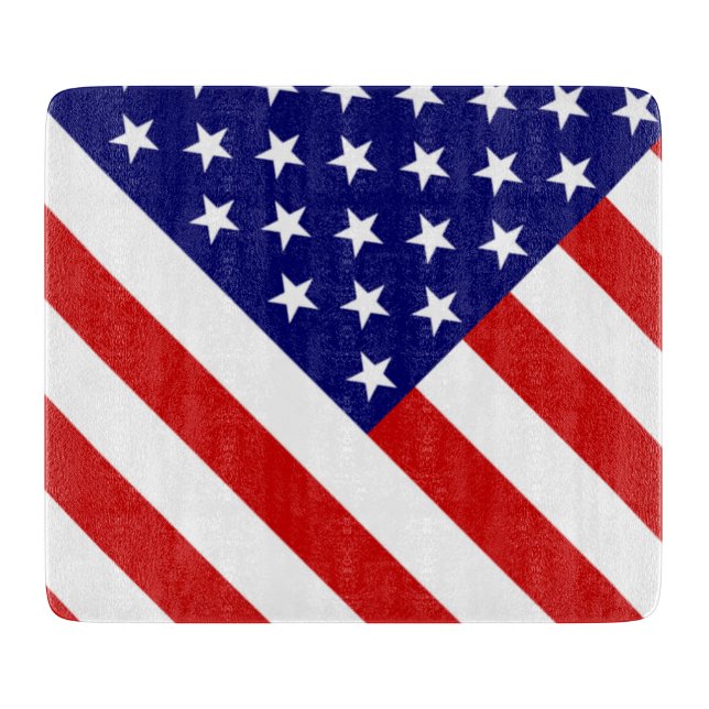USA Flag cbcnt Cutting Board (Front)