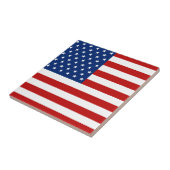 USA Flag Ceramic Tile (Side)