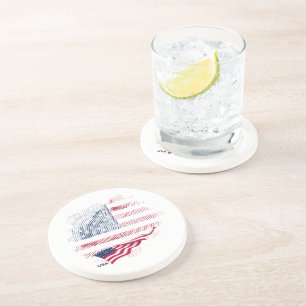 USA flag Coaster