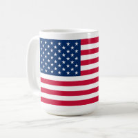 USA Flag Coffee Mug American Patriotic
