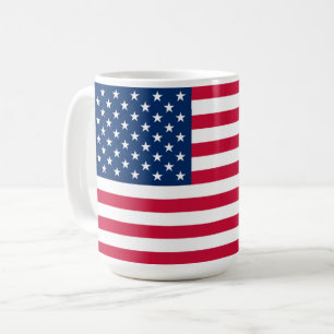 USA Flag Coffee Mugs