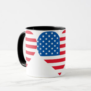 Usa Flag Combo Coffee Mug