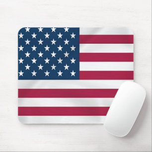 USA Flag Design Mouse Pad – Show Your Patriotism