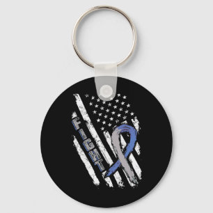 Usa Flag Diabetes Type 1 Awareness Family Support  Key Ring