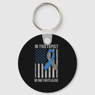 Usa Flag Diabetes Type 1 Awareness Family Support  Key Ring
