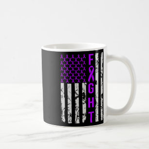 Usa Flag Distressed N Heimerheimer's Awareness Sup Coffee Mug
