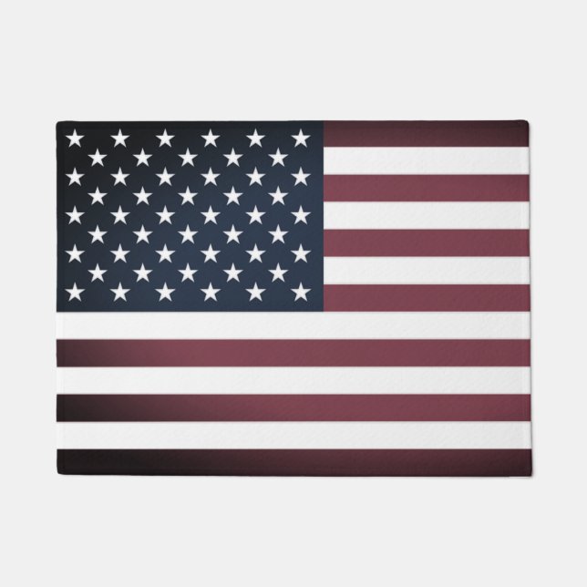 USA Flag Doormat Patriotic (Front)