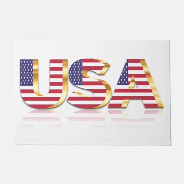 USA Flag Doormat United States of America (Front)