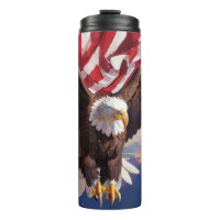 *~* USA Flag EAGLE Patriotic Sun Sky America AP16