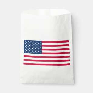 USA Flag Favour Bag