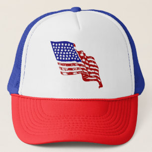 USA flag, flag of USA, American flag Trucker Hat