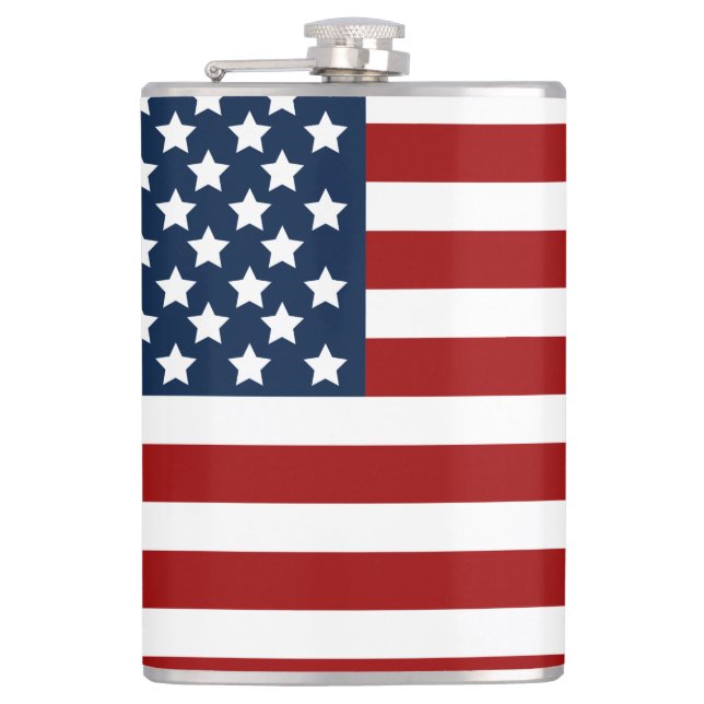 USA Flag Flask (Front)