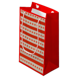 USA Flag Gift Bag