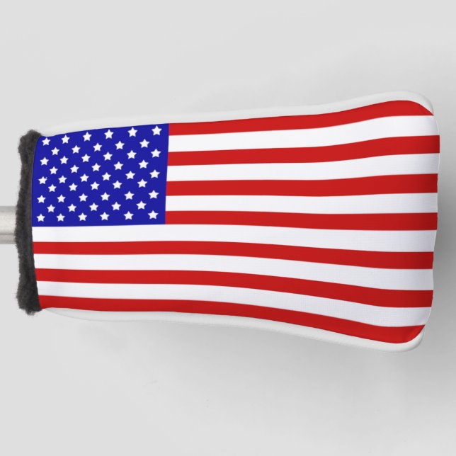 USA Flag Golf Head Cover (Front)