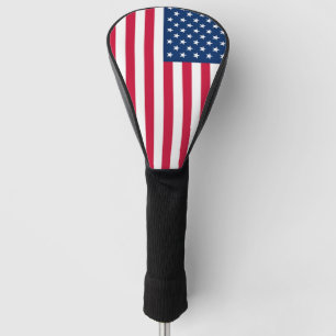 USA Flag Golf Head Cover - Patriotic
