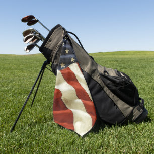USA Flag  Golf Towel