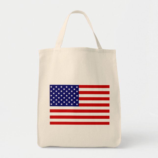 USA Flag gtcnt Tote Bag (Front)