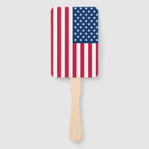 USA Flag Hand Fan - Patriotic