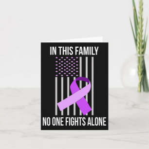 Usa Flag Heimerheimer Ribbon Heimerheimer Disease Card