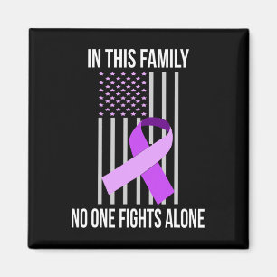Usa Flag Heimerheimer Ribbon Heimerheimer Disease Magnet