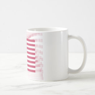 USA Flag "Home Sweet Home" Art Print Coffee Mug