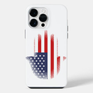 USA Flag iPhone 14 Pro Max Case