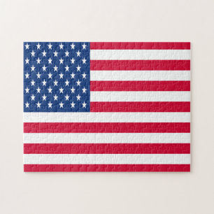 USA Flag Jigsaw Puzzle