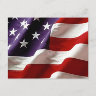 USA Flag - Land That I Love Design Postcard