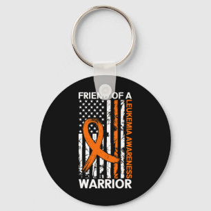 USA Flag Leukaemia Awareness Month US American For Key Ring