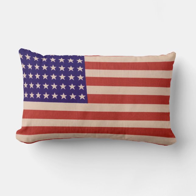 USA flag Lumbar Cushion (Front)