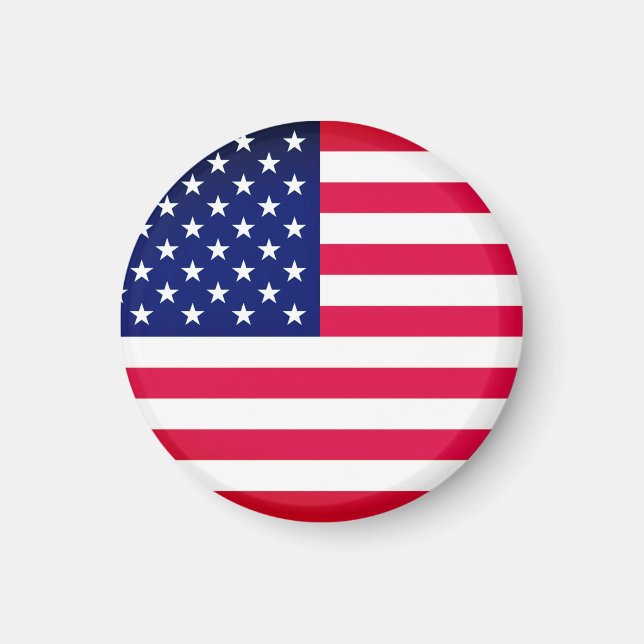 Usa Flag Magnet Gift (Front)