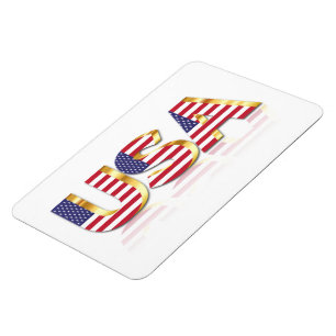 USA Flag Magnet United States of America