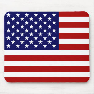 USA Flag Mouse Mat