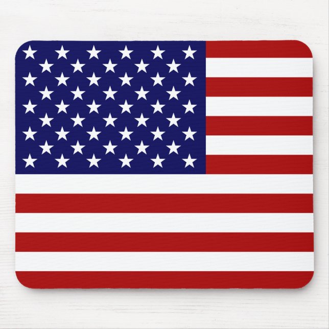 USA Flag Mouse Mat (Front)