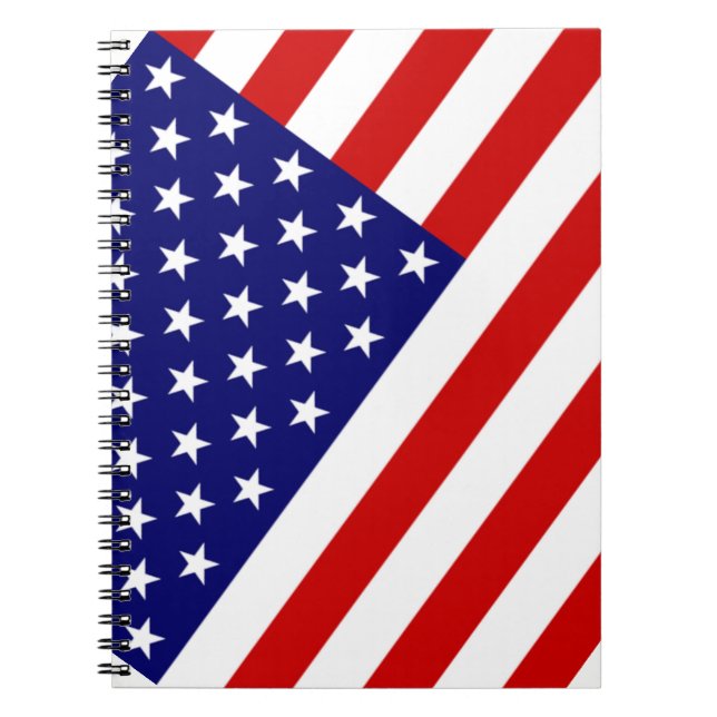 USA Flag nbcn Notebook (Front)