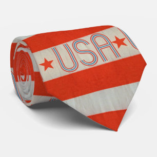 USA Flag Necktie