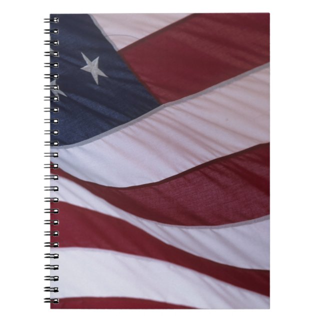 USA flag, North Carolina, USA Notebook (Front)